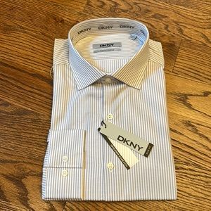 NWT DKNY Dress Shirt; 17 - 36/37